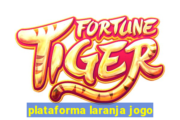 plataforma laranja jogo